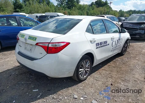 2015 Toyota Corolla Le Plus z USA, uszkodzony, nr VIN 5YFBURHE0FP182492